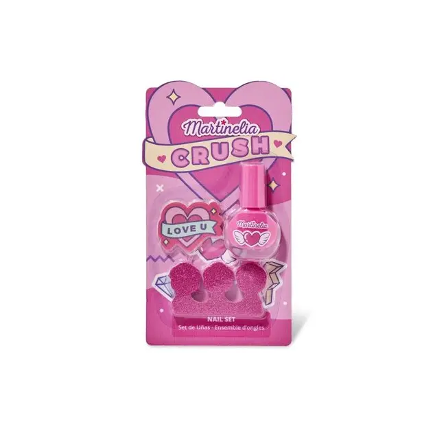 Set ingrijire unghii Crush Nails Martinelia 11103 roz