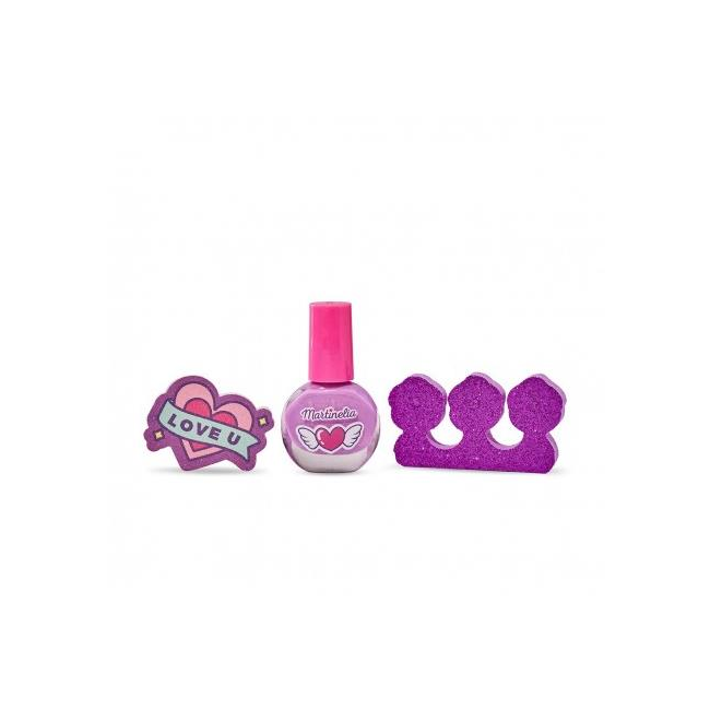 Set ingrijire unghii Crush Nails Martinelia 11103 violet