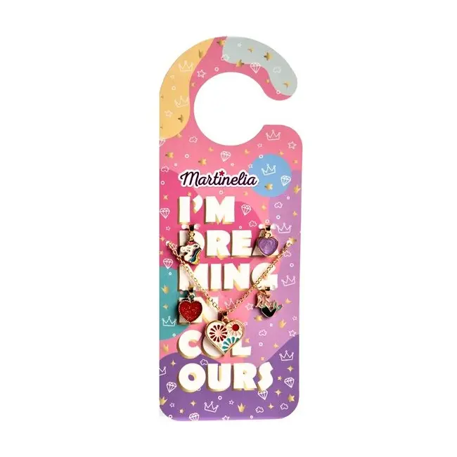 Set lantisor si 5 medalioane I'm Dreaming In Colors Martinelia 8902B