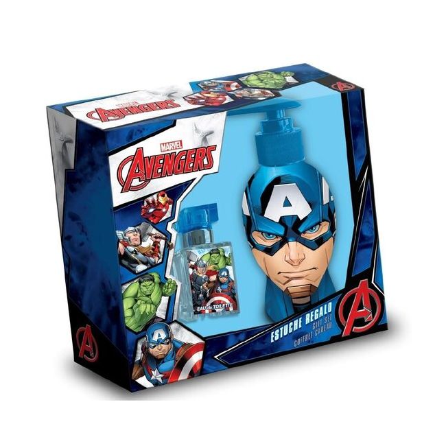 Trusa 20 ml apa de toaleta si 300 ml gel de dus Avengers 2556
