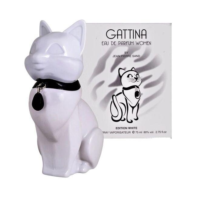 Apa de parfum pentru femei Gattina White, Accentra, 8256174, 75 ml