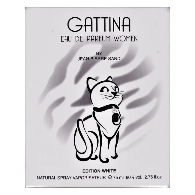 Apa de parfum pentru femei Gattina White, Accentra, 8256174, 75 ml