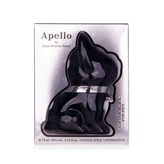 Apa de toaleta barbati Apello Black Accentra 8257580, 75 ml