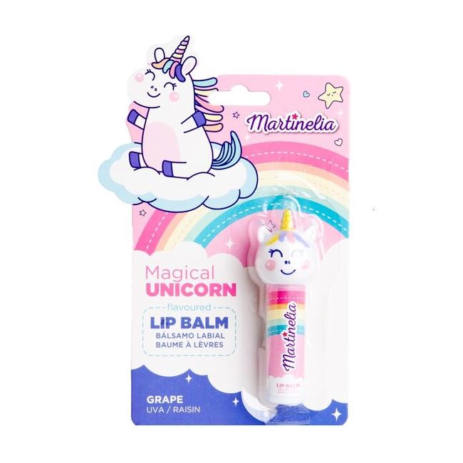 Balsam de buze cu aroma de struguri Magical Unicorn, Martinelia, 79002, 4g