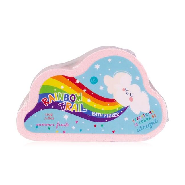 Bila efervescenta de baie pentru copii Over the Rainbow Trail Effect, Accentra, 3555049, 110g