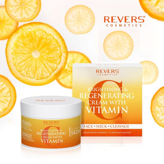 Crema de fata regeneranta si hidratanta, cu Vitamina C, Revers 100ml