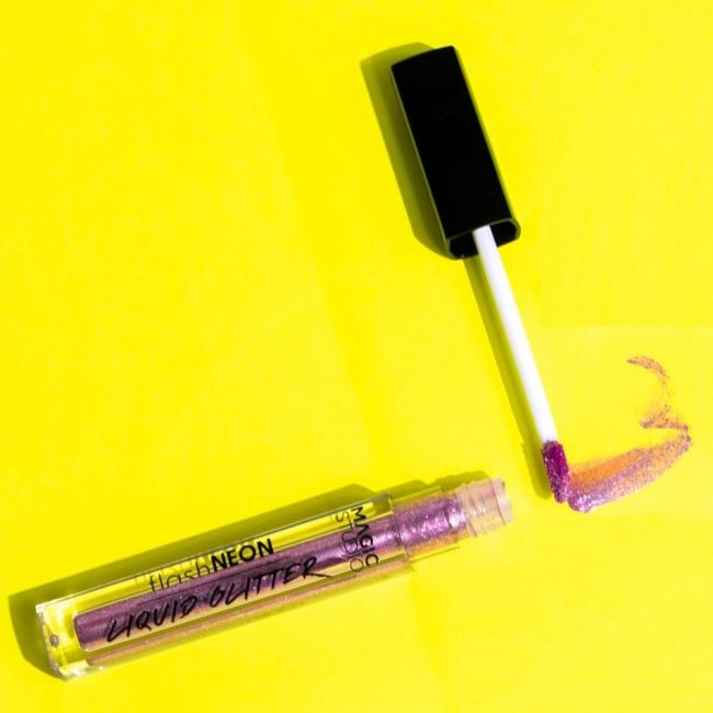 Fard de pleoape Neon Liquid Glitter Magic Studio 32009, 5 ml, roz
