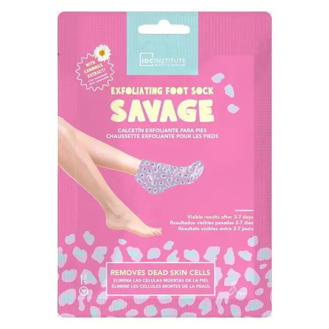 Masca exfolianta tip soseta pentru picioare Savage IDC Institute 11131