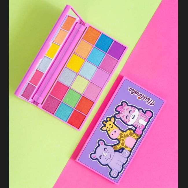Paleta fard pleoape My Best Friend, Martinelia, 12268, 18 culori