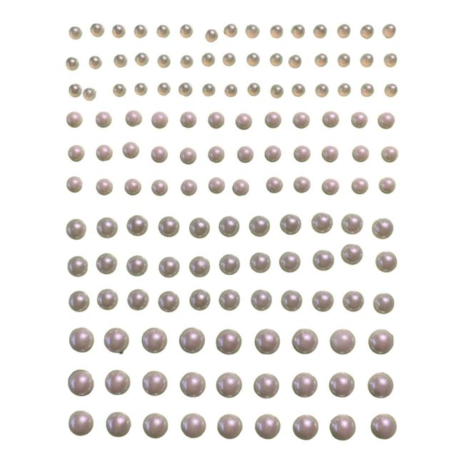 Perle autoadezive pentru machiaj Pearl Drops, pentru fata, corp, unghii, Chique (110buc)