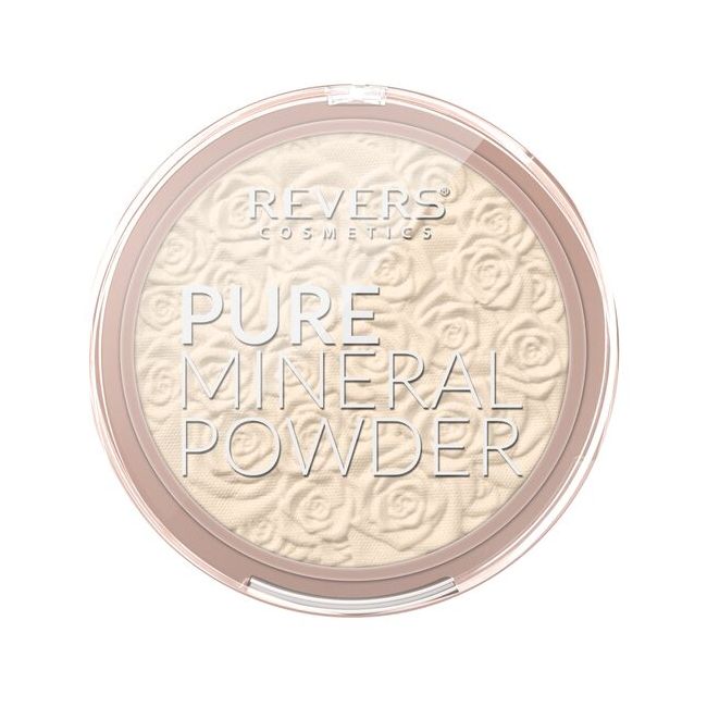 Pudra pentru fata, Compacta, Mineral Pure, Revers, 9g, 19