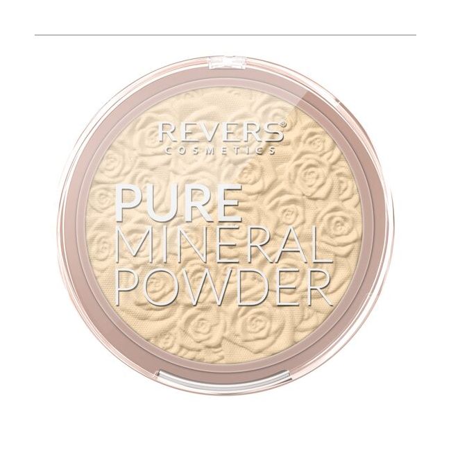 Pudra pentru fata, Compacta, Mineral Pure, Revers, 9g, 20
