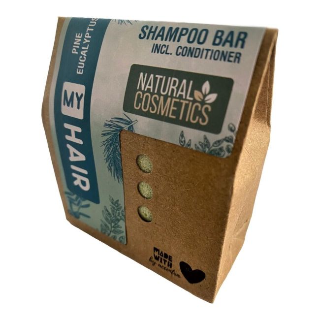 Sampon solid handmade cu aroma de pin si eucalipt Natural Accentra 5652892 60 g