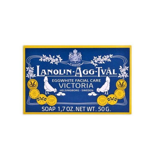 Sapun facial solid cu albus de ou si lanolina Agg Tval, Accentra 3537156, 50 g