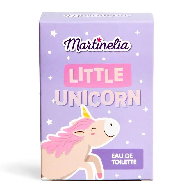 Set 11 bucati Apa de toaleta copii si tester Little Unicorn, Martinelia 52501, 30ml
