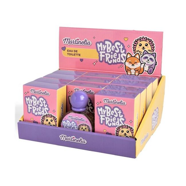 Set 11 bucati Apa de toaleta copii si tester My Best Friends, Martinelia 52500, 30ml