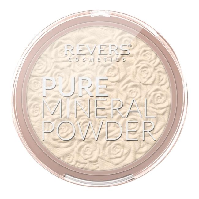 Set 12 bucati Pudra pentru fata, Compacta, Mineral Pure, Revers, 12 g