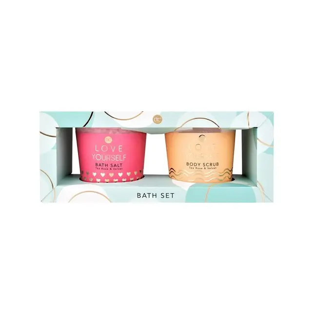 Set 2 produse de baie Beauty Treats Accentra 6057085, 510 ml
