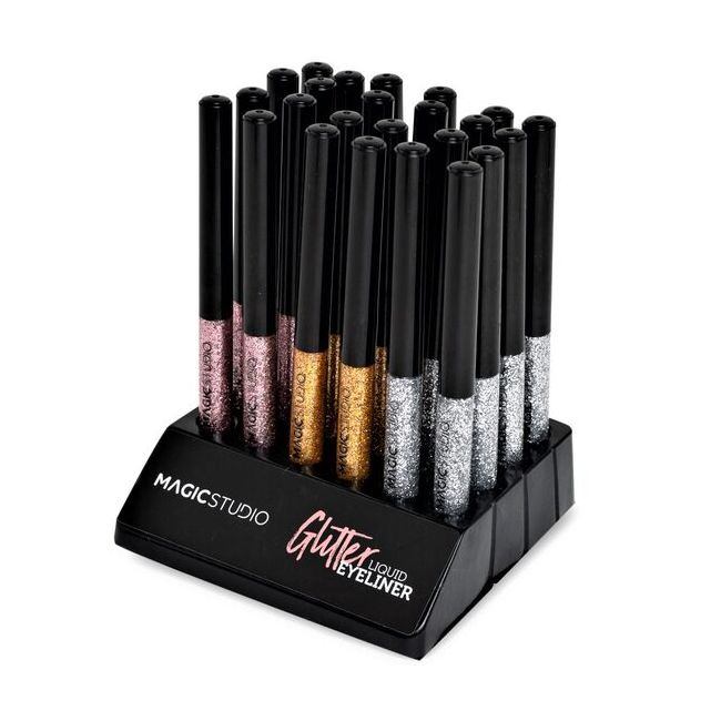 Set 24 Eyelinere liquid Glitter Magic Studio 24192, 3.5 ml