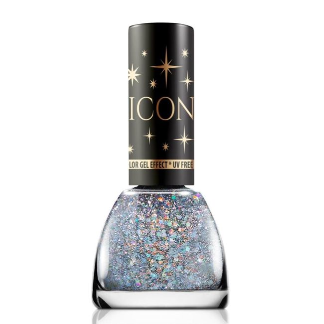 Set 24 bucati lac de unghii Icon Glitter, Revers