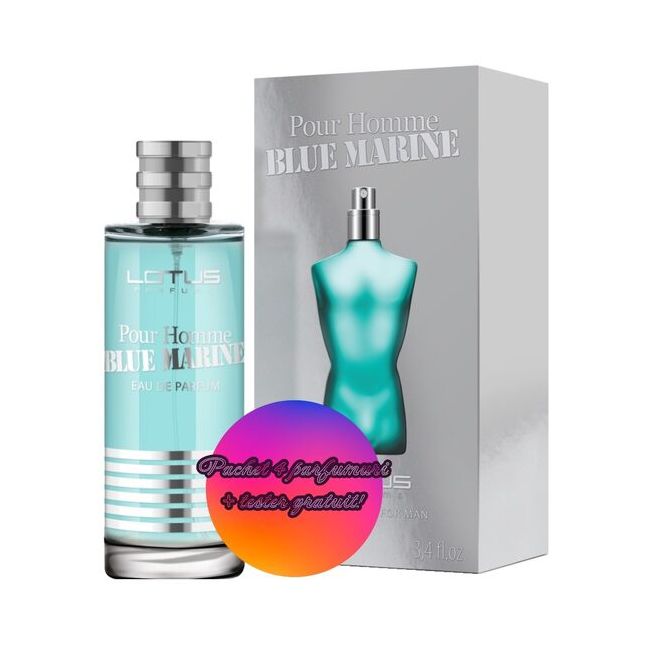 Set 4 Apa de parfum Blue Marine, Revers, pentru barbati, 100 ml + Tester 100 ml GRATUIT