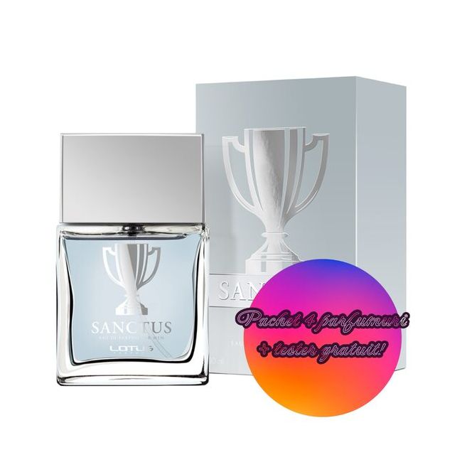 Set 4 Apa de parfum Sanctus, Revers, Barbati, 100ml + Tester 100 ml GRATUIT