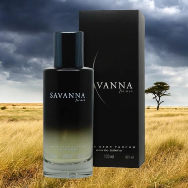 Set 4 Apa de toaleta Savanna, barbati, Cote D´Azur, 100 ml + Tester GRATUIT