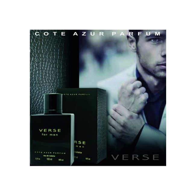 Set 4 Apa de toaleta Verse, barbati, Cote D´Azur, 100 ml + Tester GRATUIT