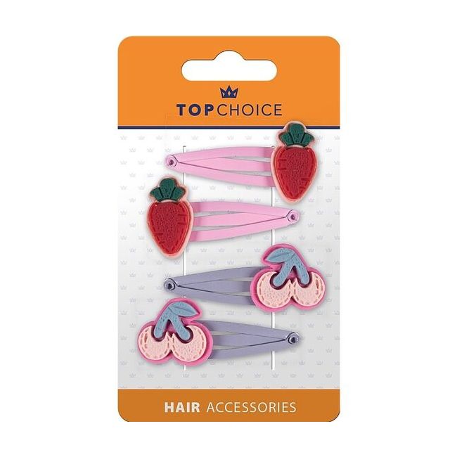 Set 4 agrafe de par pentru copii Top Choice 26706