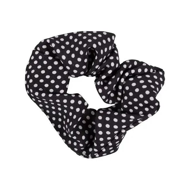Set doua elastice de par Top Choice 23859, Black & White Dots