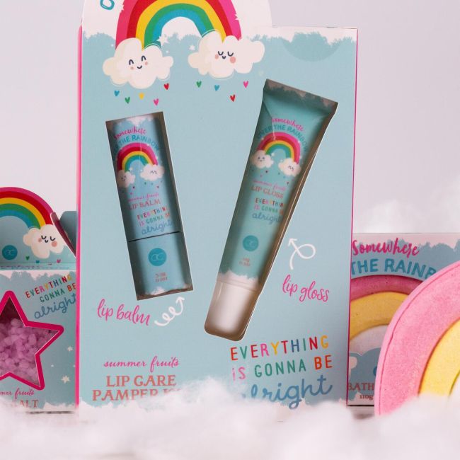 Set ingrijire buze pentru copii Over the Rainbow, Accentra, 6053643, 13,5 g