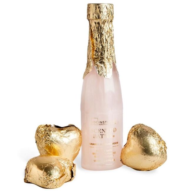 Set ingrijire corporala Scented Bath Rose IDC Institute 44506, 240 ml
