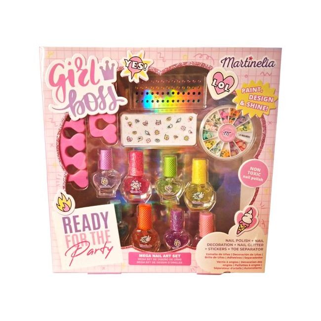 Set manichiura Super Girl Mega Nail Art , Martinelia, 26106