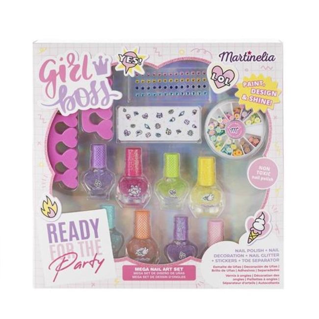 Set manichiura Super Girl Mega Nail Art , Martinelia, 26106