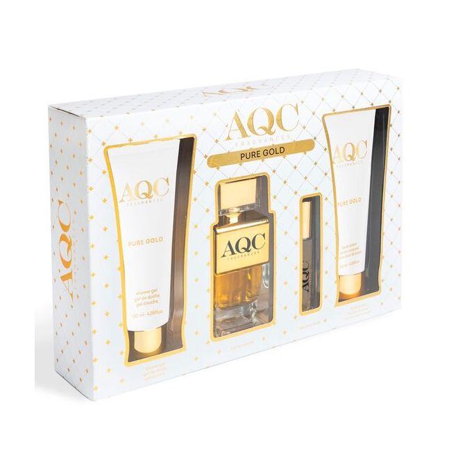 Set produse de ingrijire Pure Gold, pentru femei, Aquarius, 355ml
