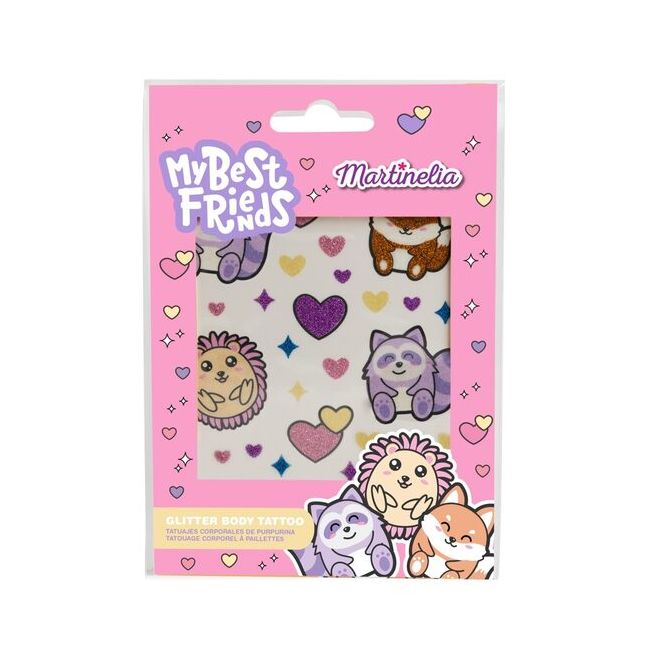 Tatuaje temporare cu glitter My Best Friends, Martinelia, 68030
