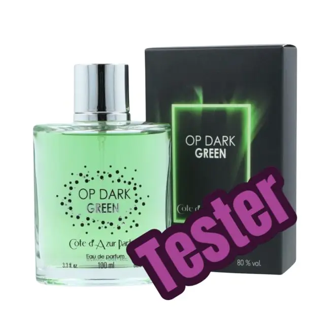 Tester Apa de parfum O.P. Dark Green, Cote d'Azur, pentru femei, 100ml