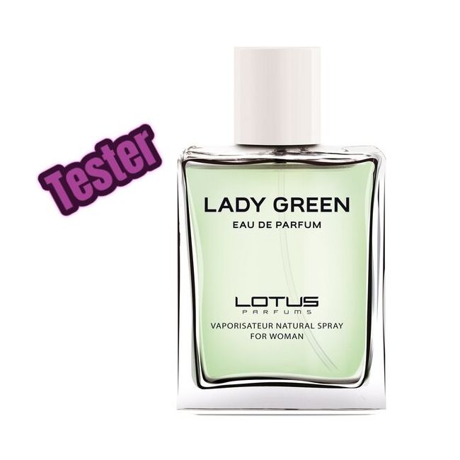 Tester apa de parfum Lady Green, Revers, pentru femei, 100 ml