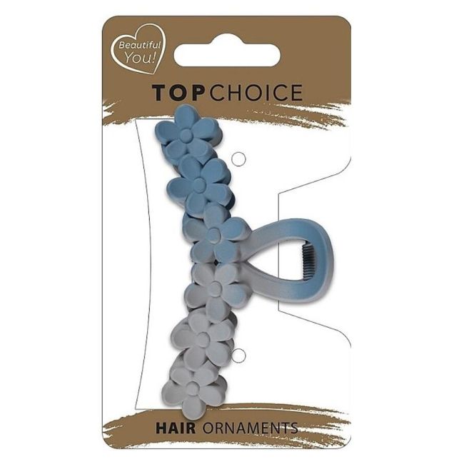 Agrafa de par stilizata cu flori Top Choice 28311