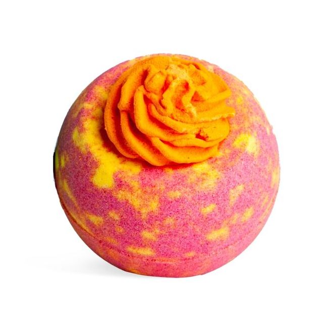 Bila efervescenta de baie Sunrise, IDC Institute 99023SR, 100 g