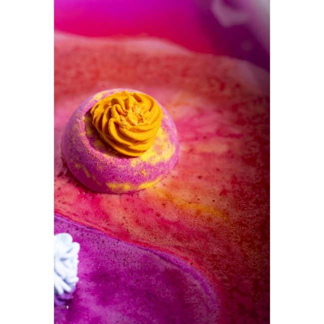 Bila efervescenta de baie Sunrise, IDC Institute 99023SR, 100 g