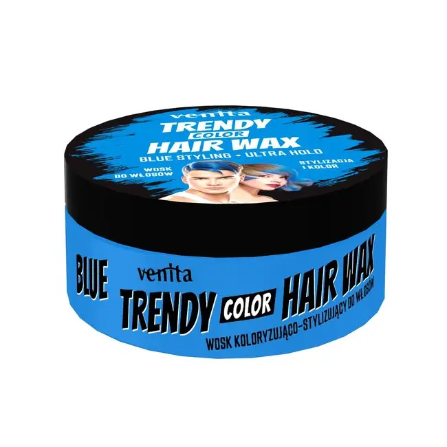Ceara coloranta pentru par, Trendy Color, albastru 75g
