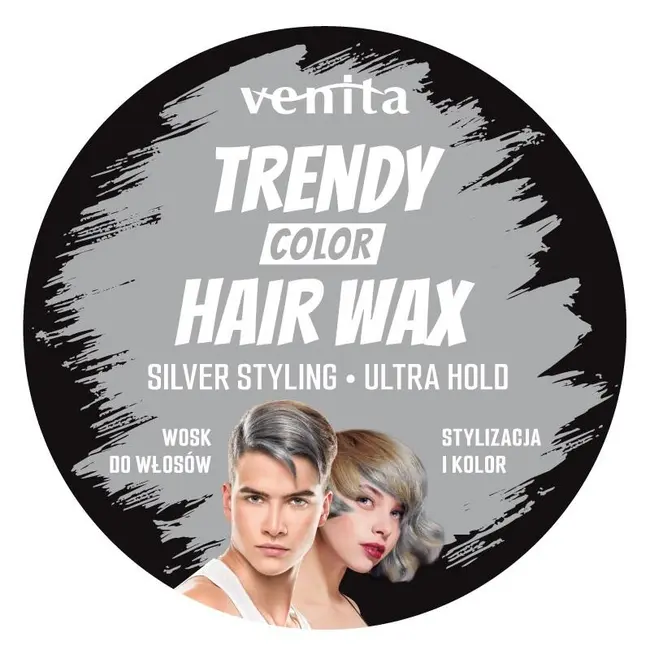 Ceara coloranta pentru par, Trendy Color, argintiu 75g