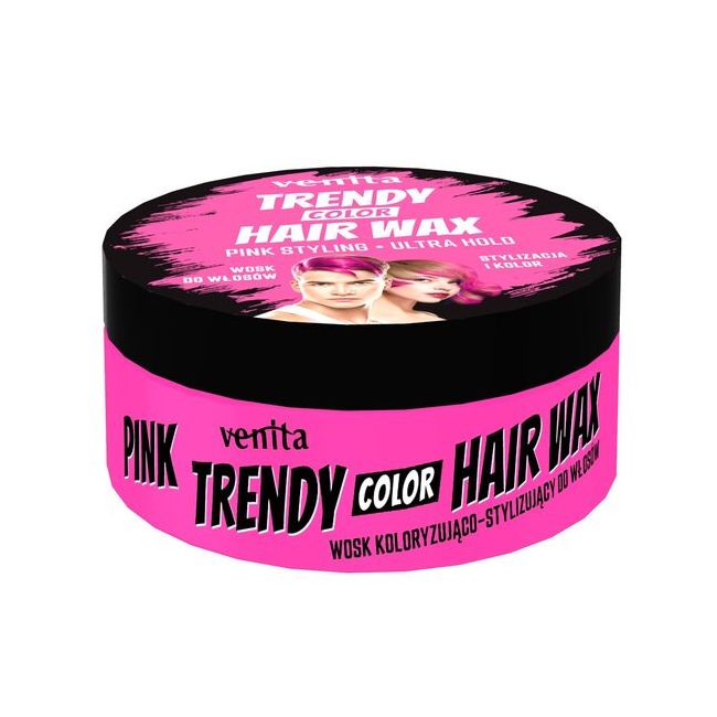 Ceara coloranta pentru par, Trendy Color, roz 75g