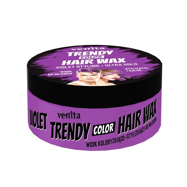 Ceara coloranta pentru par, Trendy Color, violet 75g