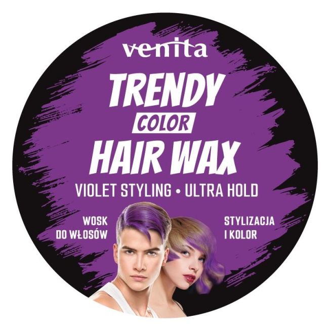 Ceara coloranta pentru par, Trendy Color, violet 75g