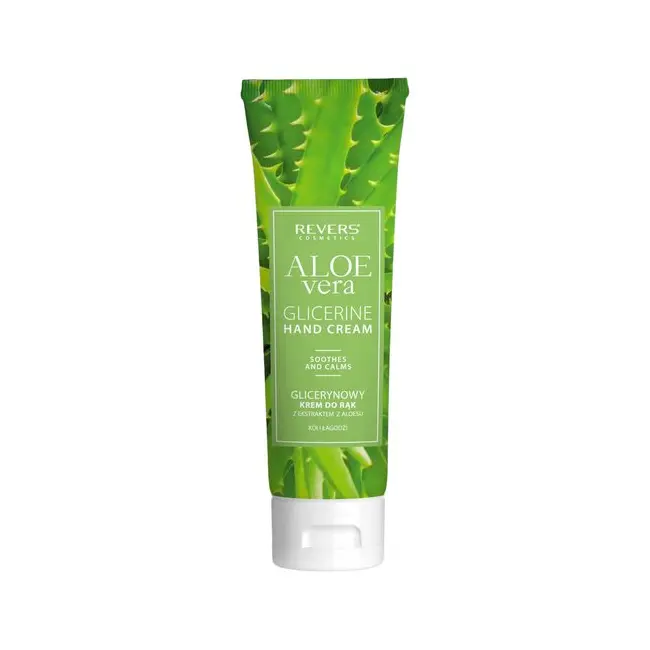 Crema de maini cu glicerina si extract de aloe, Revers, 125ml - hranire si fermitate