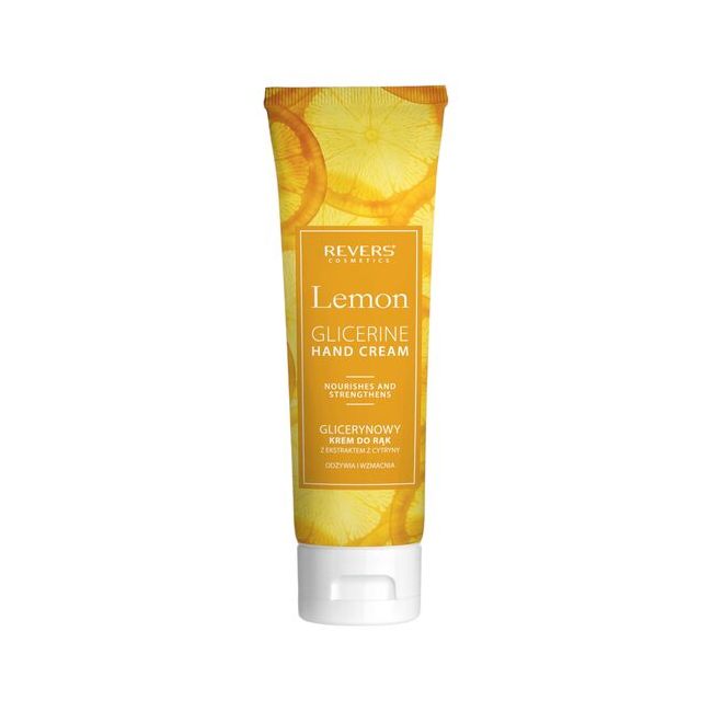 Crema de maini cu glicerina si extract de lamaie, Revers, 125ml - hranire si fermitate