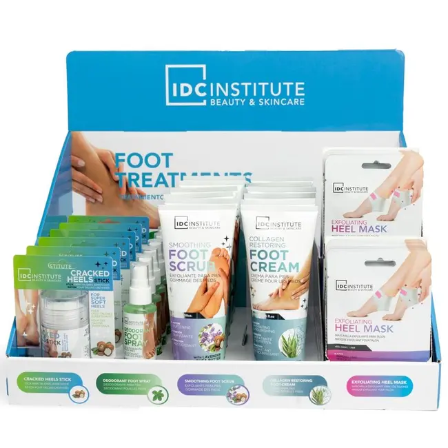 Expozitor cu 48 produse de ingrijire pt picioare, IDC Institute 308700