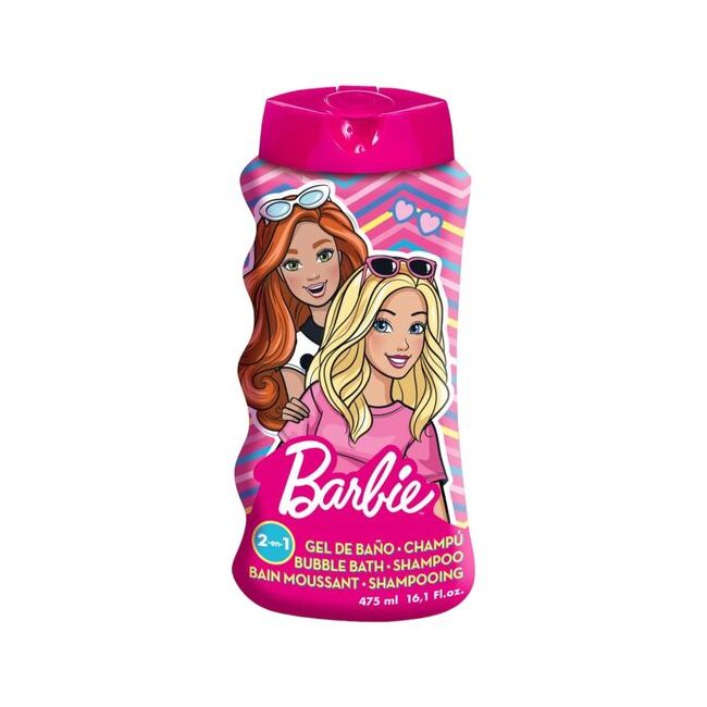 Gel de dus si sampon copii Barbie, 2044, 475ml